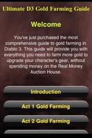 Diablo 3 Gold Farming Guide AD poster