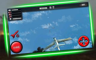 Fly F18 Jet Fighter Airplane 3D Game Attack Free اسکرین شاٹ 1