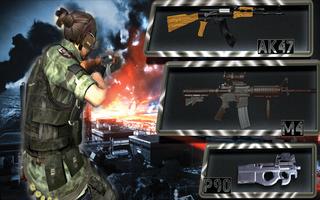 Sniper Fury Assassin Killer Gun Shooting Games 3D capture d'écran 1
