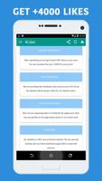 4Liker - Auto Liker capture d'écran 2