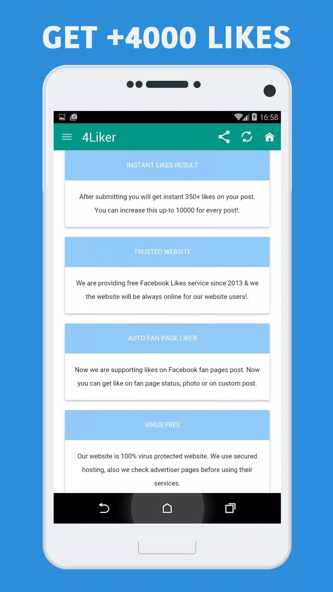 4Liker - Auto Liker APK for Android Download