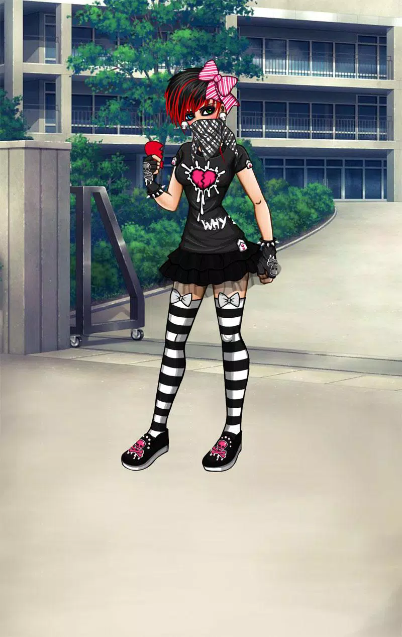 Emo Girl Dress Up Games APK pour Android Télécharger