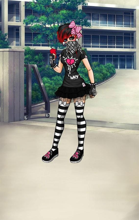 Emo Girl Dress Up Games For Android Apk Download - roblox emo girl