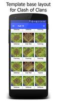 Maps for Clash of Clans War постер