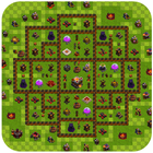 Strategy Coc Base Layout icône