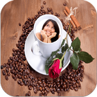 Photo Frames on Mugs Coffee آئیکن