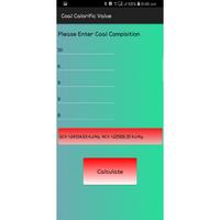 2 Schermata Calorific Value Calculator
