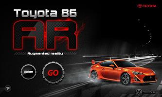 Toyota 86 AR الملصق