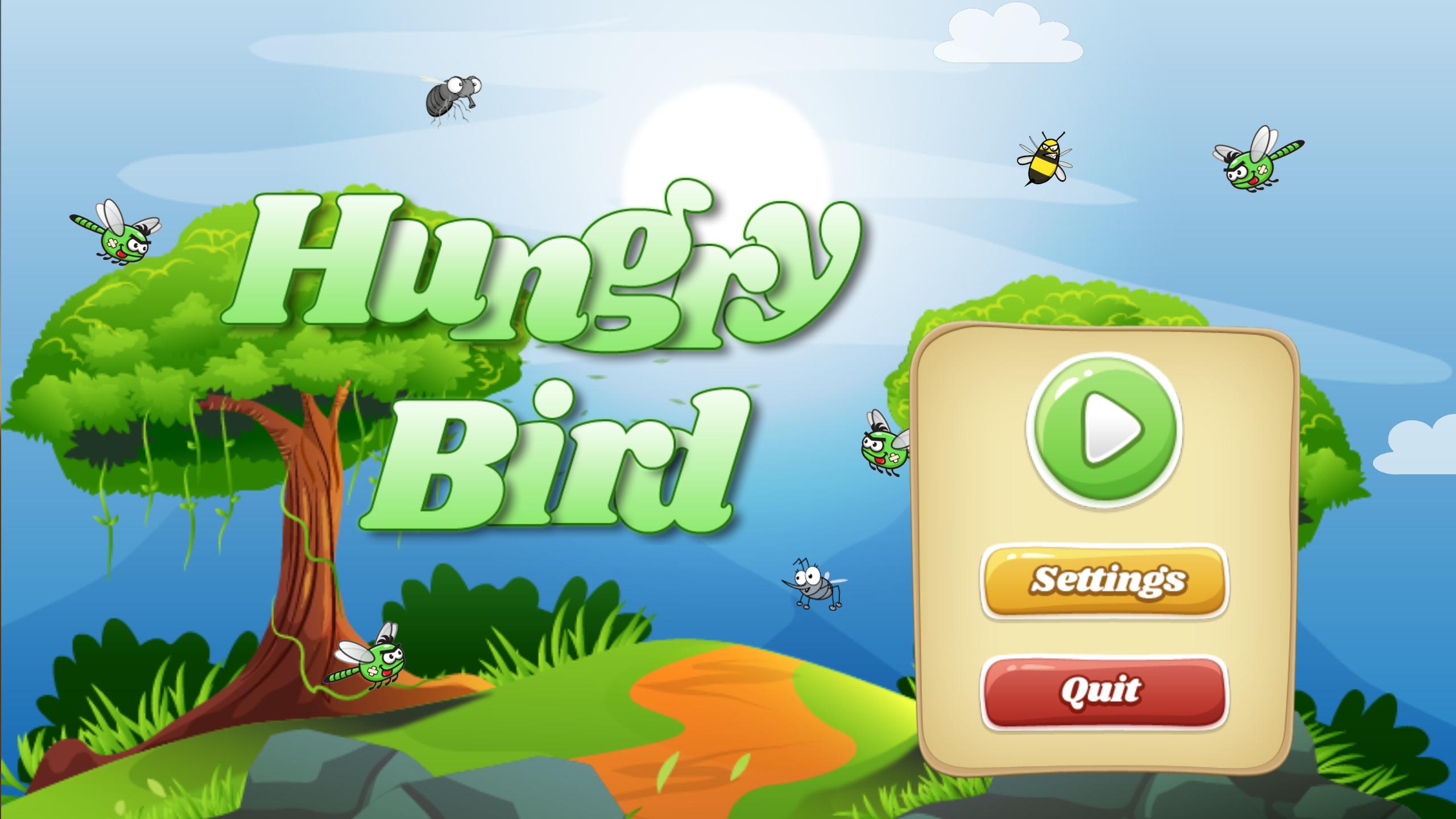 Hungry bird