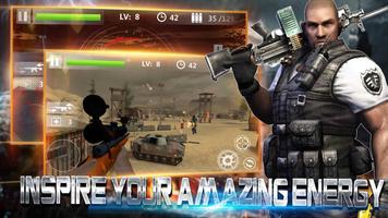 Sniper Strike Shoot War 3D Affiche