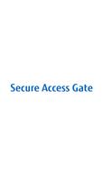 Secure Access Gate Cartaz