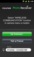 FUJIFILM Photo Receiver الملصق