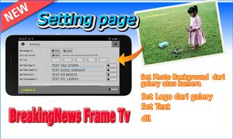 Photo Frame - Breaking News Tv ภาพหน้าจอ 1