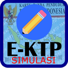 E-KTP Simulasi = Bikin KTP Elektronik Sendiri ikon