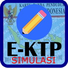 E-KTP Simulasi = Bikin KTP Elektronik Sendiri آئیکن