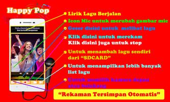 Karaoke Video Pop - Rekam Saat Kamu Berkaraoke اسکرین شاٹ 3