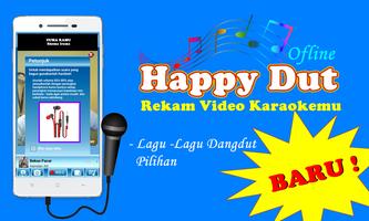 Happy Dut - Karaoke Video Dangdut اسکرین شاٹ 1