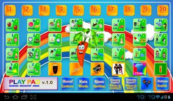 Playpad - Mari Belajar ABC اسکرین شاٹ 1