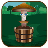 Grumpy Mushroom Head