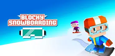 Blocky Snowboarding