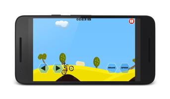 2D Hill Bicycle Climb ảnh chụp màn hình 3