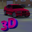 3D Sports Car Driving In City