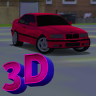3D Sports Car Driving In City icône