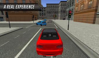 3D Sports Car Driving In City تصوير الشاشة 1