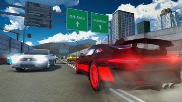 3D Sports Car Driving In City скриншот 2