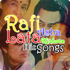 Lata Rafi Asha And Kishore Hit Songs icône