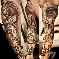 full sleeve tattoo designs पोस्टर