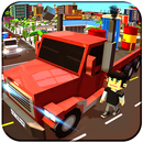 Blocky Truck Driver Simulator Urban Transport APK
