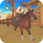 Cowboy Rodeo Horse Rider आइकन