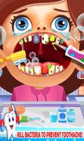 Dentiste fou hôpital clinique dentaire dentist jeu Affiche