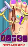 Foot Surgery Hospital Simulator: ER Doctor Games capture d'écran 1