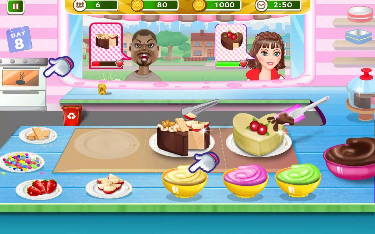 Download do APK de Chef de bolo louco: jogo de fabricante de bolo