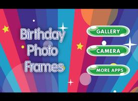 Birthday Photo Frames Affiche