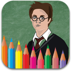 Colouring Book Harry Potter icône