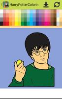 Colouring Book Harry Potter Affiche