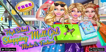 Simulador de moda de compras: jogo de menina
