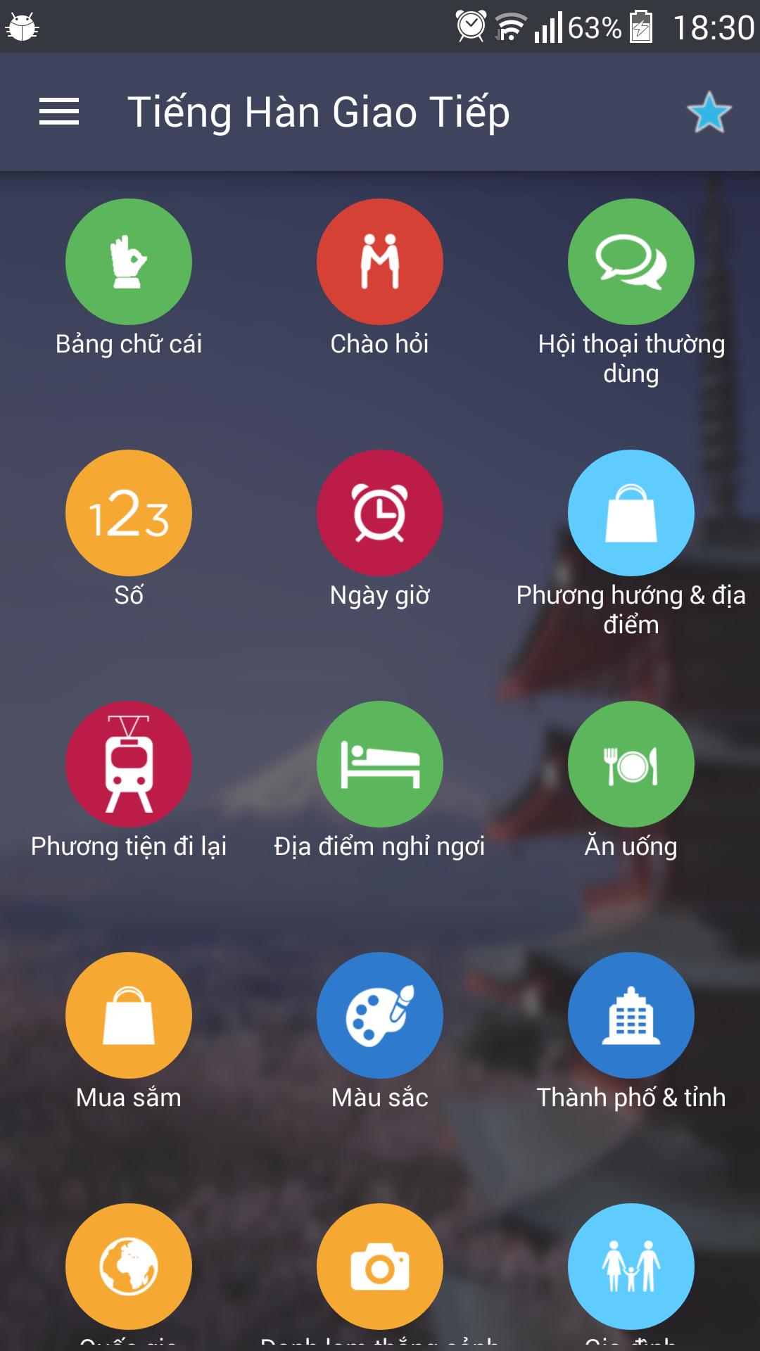 Tiếng Hàn Giao Tiếp - Ngữ Pháp cho Android - Tải về APK