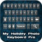 My Holiday Photo Keyboard Pro icône