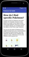 Guide for Pokemon Go 2016 스크린샷 2