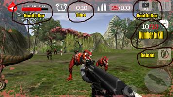 Jurassic dinossauro Simulator imagem de tela 1