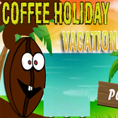 Coffee holiday vacation icon