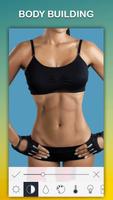 3 Schermata Body building-Photo Booth,Fitness camera,Body slim