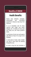 Benefits of Onion capture d'écran 1