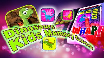 Dinosaur Kids Memory Match plakat