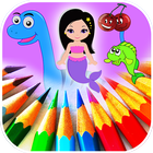 Easy Coloring Book for Kids ikona