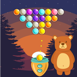 Funny Bear Bubble Shooter Game أيقونة